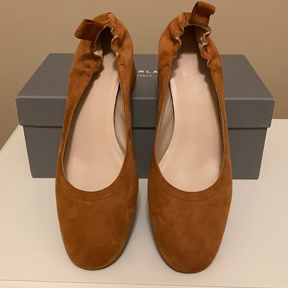 Tan Everlane Suede shoes